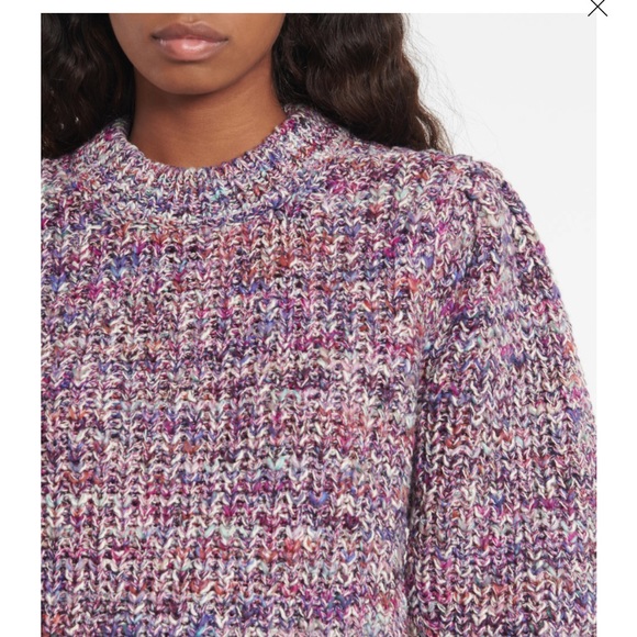 NWOT Isabel Marant Pleany Ribbed-knit Sweater in Size 40 - Picture 4 of 10